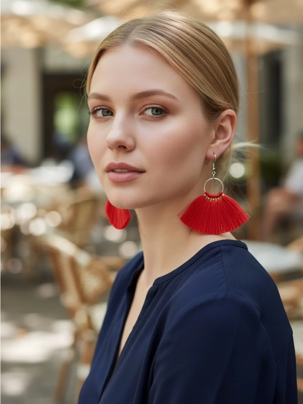 Handmade boho earrings